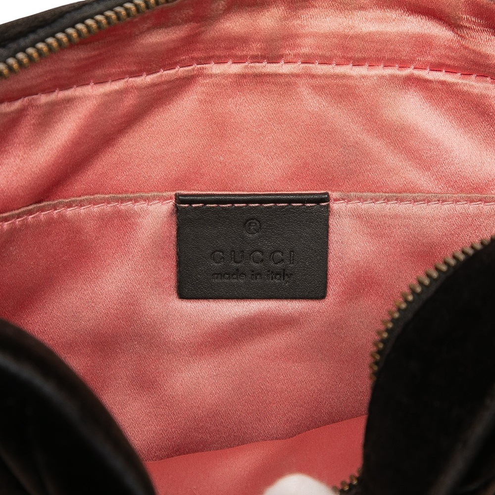 Pre-Loved Gucci Small GG Marmont Matelasse Velvet Crossbody - Picture 5 of 7